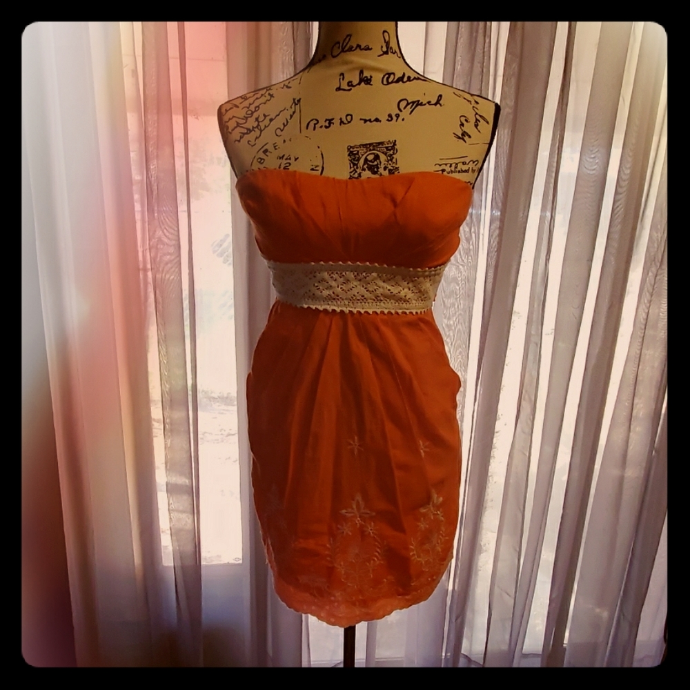 Speechless Strapless Sun Dress